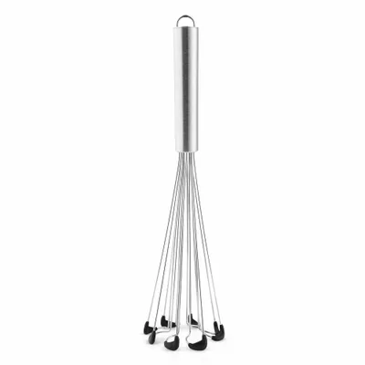 Produktbild von Eva Solo Schneebesen Silikon, Rührbesen, Quirlbesen, Edelstahl, Silikon, Silberfarben, 25 cm, 118227