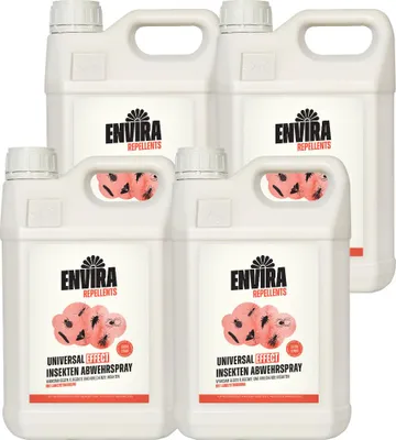 Produktbild von Envira Universal Effect Insekten Abwehrspray im Vorteilspack 4x5L