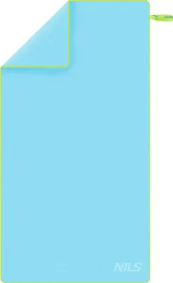 Produktbild von Ncr12 Mikrofaserhandtuch Blau-Grün 180X100 Nils