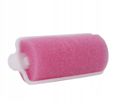 Produktbild von Ponik's Lockenwickler Schwamm Set, Haarrollen, Flexible Haar Styling, 28 mm, 12 Stk, Rosa