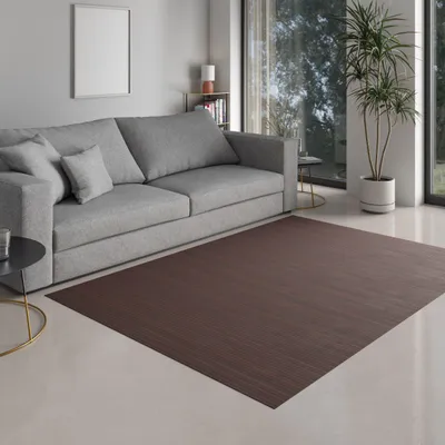 Immagine prodotto di Tappeto in bambù, tappeto, bambù solid mocha 200x250 cm, tappetino, runner