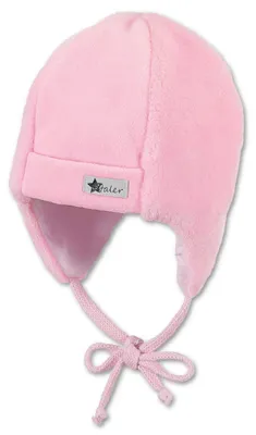 Produktbild von Sterntaler Uni Baby Mütze aus Teddyflausch und Microfleece Mütze, Rosa, 39