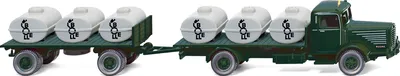 Produktbild von Wiking LKW Büssing 8000 Behelfstankzug-Hz Bolle 085602