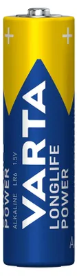 Immagine prodotto di Batterie VARTA AA, confezione da 24 pezzi, tecnologia Longlife Power, alcaline, 1,5V, adatte per giocattoli e altri dispositivi