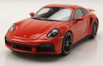 Produktbild von Minichamps 410069476 Porsche 911 (992) Turbo S 2020 orange 1:43