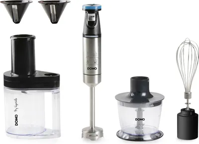 Zdjęcie produktu dla Domo DO9254M, Blender immersyjny, 1,25 m, 800 W, Czarny, Stal nierdzewna
