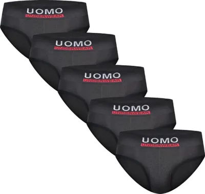 Produktbild von 5er Herren Slips Unterhosen Microfaser Unterwäsche Slip schwarz 9951 XL/XXL