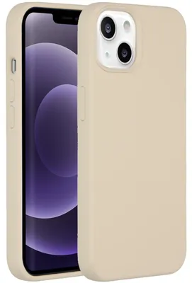 Imagen del producto de Funda Trasera de Silicona Lí­quida para Apple iPhone 14 / 13 - Stone