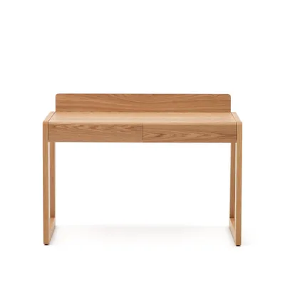 Produktbild von Schreibtisch Arandu 120 x 60 x 87 cm massiver Esche Eschenfurnier Wohnaccessoire