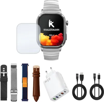 PRO 4 (2026): Smartwatch mit Premiumarmbändern