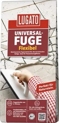 Produktbild von Lugato Fugenmörtel Universal-Fuge Flexibel anthrazit 5 kg