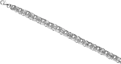 Produktbild von V Armband 925/- Sterling Silber 21cm weiß 315260043-21