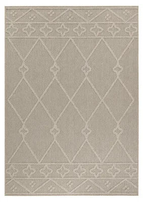 Produktbild von Outdoor Teppich Piero rechteckig, Farbe: Beige, Größe:240x340 cm