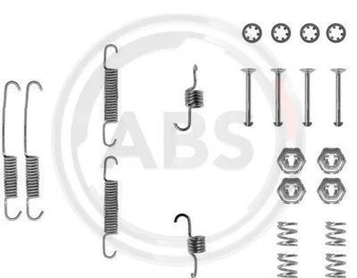 Produktbild von A.B.S. Zubehörsatz Bremsbacken 0673Q Hinten für FORD FIESTA III (GFJ) 0,08kg