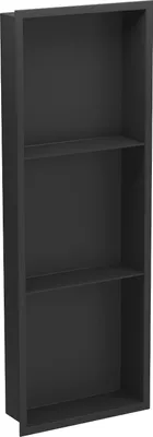 Image de Mexen X-Wall-R étagère à encastrer avec collier et tablette 90 x 30 cm, Noir - 1970903010S