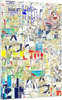 Produktbild von Bilder auf glas - Einteilig - Straße Graffiti Wand Wandmalerei - 70x100cm - Glasbilder - Wandbilder - Bilder - Wanddekoration aus Glas - Glas Bilder - Wandbild auf Glas - GPA70x100-2907