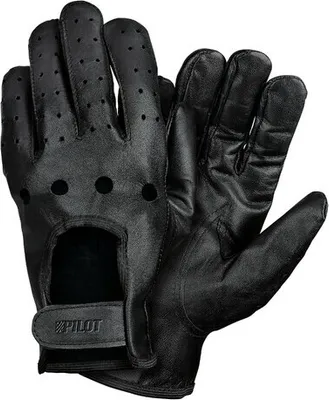Produktbild von Pilot-3, Fahrhandschuhe - M - Schwarz