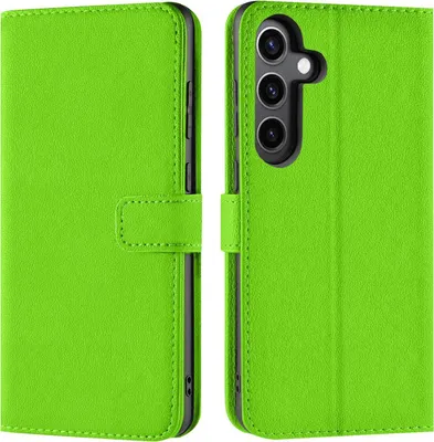Produktbild von Conie Klapp Tasche für Samsung Galaxy S24 FE Kartenfach Rundumschutz Hülle in Grün