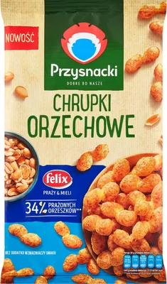 Zdjęcie produktu dla Przysnacki Chrupki orzechowe 100 g