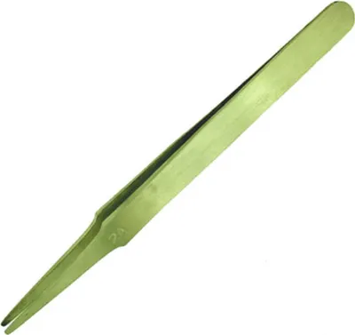 Produktbild von Krick Pinzette Flachrundspitze 120 mm Edelstahl