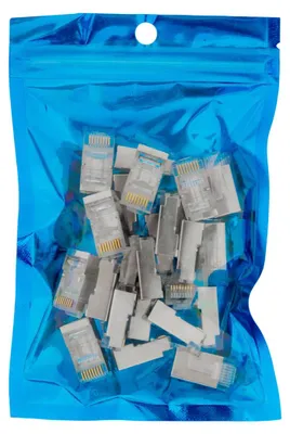 Obrázok produktu pre Priamy konektor RJ45 cat5e FTP PT-RJ455FT-0 25ks