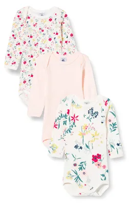 Productafbeelding van Petit Bateau dameshemd, model 57096. Kleuren: roze + wit/meerkleurig + wit + roze