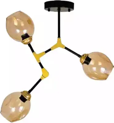 Productafbeelding van Lüster-kroonluchter, plafondlamp, kroonluchter, lampen, goud, modern, glas