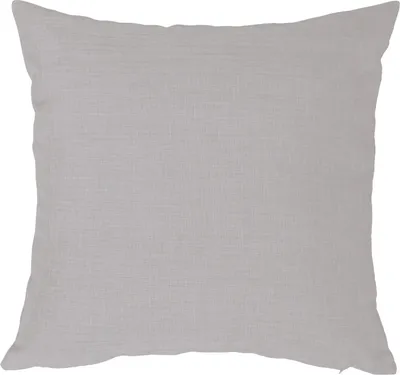 Produktbild von Kissenbezug 50x50 silber Kissenhülle Struktur Leinenoptik Deko Kissen