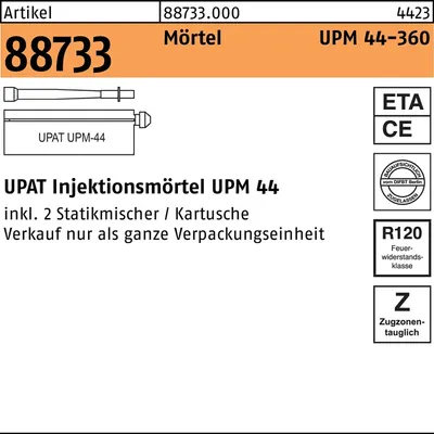 Produktbild von UPAT Injektionsmörtel R 88733 UPM 44 - 360 Kunstharz