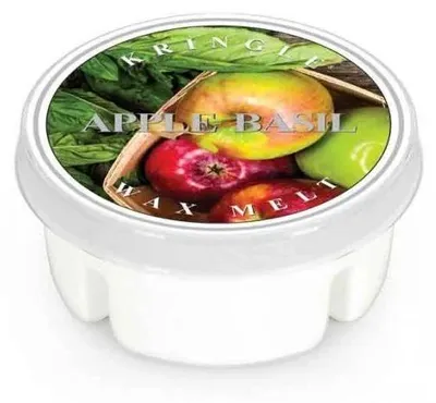 Zdjęcie produktu dla Świeca zapachowa Kringle Candle, zapach "Jabłko i bazylia", wosk (35 g)