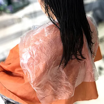 Produktbild von 200pcs Einweg -Friseur -Friseurhaarkapiten wasserdichtes Perm -Friseursalon Schürze