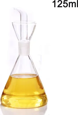 Produktbild von Haushalts-Olivenölspender aus Borosilikatglas zur Dosierung von Speiseöl und Essig