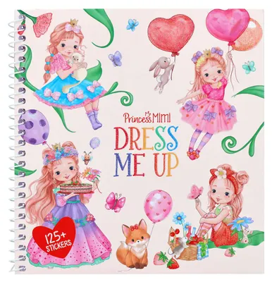 Produktbild von Princess Mimi 0414382, Naklejki w zestawie, Kolorowanka/album
