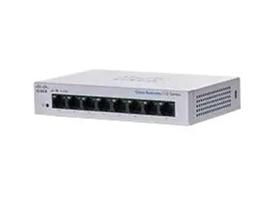 Produktbild von Cisco CBS110, Unmanaged, L2, Gigabit Ethernet (10/100/1000), Vollduplex, Desktop