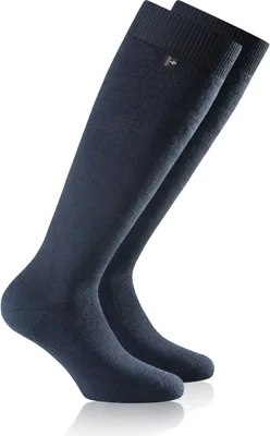 Produktbild von Rohner 70-0363/010, Mittelwadensocken, Blau, Erwachsener, Uni, M, 39 - 41