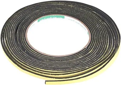 Obrázek produktu pro Samolepicí gumové těsnění, šířka 5 mm, tloušťka 1 mm, délka 16,4 m