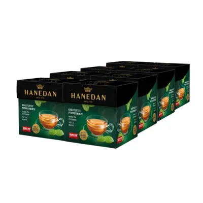 Produktbild von MERAY Hanedan Kräutertee Pfefferminze - 20x2,5g Teebeutel - 50g - 8 Packungen