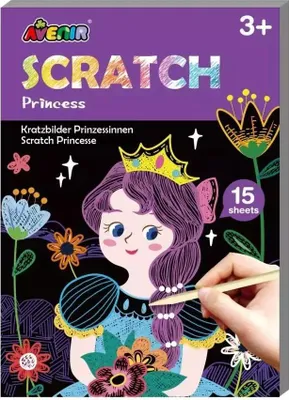 Produktbild von Avenir Prinzessin Mini Rubbelbuch    One Size