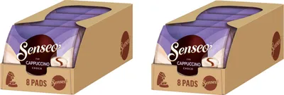 Produktbild von SENSEO Typ Cappuccino Choco Pads 10er Pack - 10 x 8 Getränke
