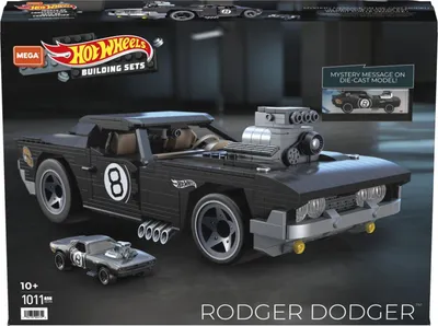 Zdjęcie produktu dla MEGA Hot Wheels HDJ98, Zestaw do budowania, 10 lat(a), Plastik, 1011 szt., 2,16 kg