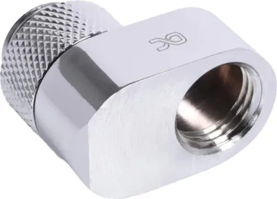 Produktbild von Alphacool 1022288, Anpassung, Messing, Chrom, 1/4", 25,5 mm, 30 mm