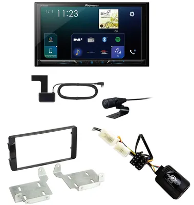 Produktbild von Pioneer SPH-DA230DAB CarPlay Android Auto Einbauset für Mitsubishi ASX ab 2015