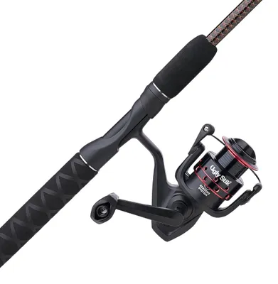 Immagine prodotto di Canna da pesca con mulinello, lunghezza 213,3 cm, divisa in 4 sezioni, ideale per campeggio e pesca