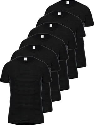 Produktbild von 6er Pack Shirt 1/2 Arm Day Classic / Jeans Feinripp von der Marke AMMANN 7