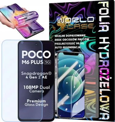 Image de Film Hydrogel De Protection Pour Poco M6 Plus Strong Screen