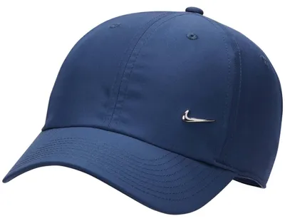 Produktbild von Nike Dri-Fit Club CAP U Metall-Swoosh dunkelblau/metallic dunkelblau/metallic S/M
