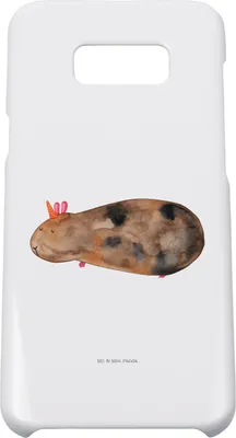 Produktbild von Mr. & Mrs. Panda Samsung Galaxy S8 plus Handyhülle  Einhorn Meerschweinchen - Weiß - Geschenk, Cover, Unicorn, Hülle, Handycover, Meerschwein, Meerhörnchen, Einhörner