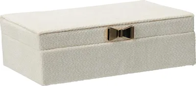 Produktbild von Schmuckkästchen mit Schleife, 25 x 7,5 x 15,5 cm