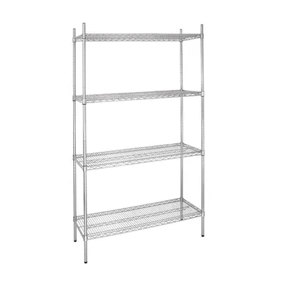 Produktbild von Vogue Vorratsregal aus Metall mit verstellbaren Einlegeböden 915x1853x460mm