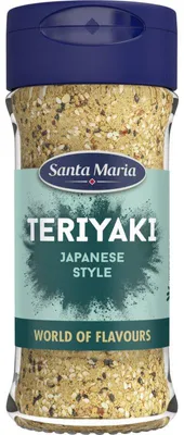 Zdjęcie produktu dla Santa Maria Teriyaki Sauce Japanese Style 44g - Pikantna marynata i dip do mięs, ryb i warzyw